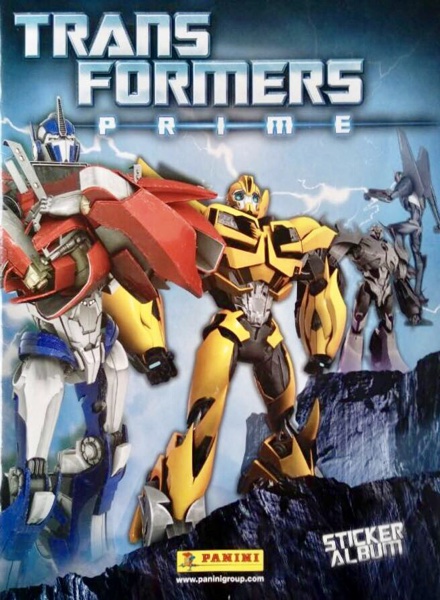 Colección Transformers Prime de Panini en ACABARAMOS.COM