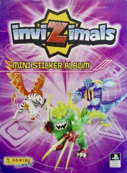 Colección Invizimals Mini Stickers de Panini en ACABARAMOS.COM