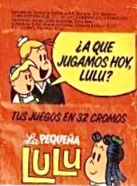 Colección Chicles La pequeña Lulu de General de confiteria en ACABARAMOS.COM