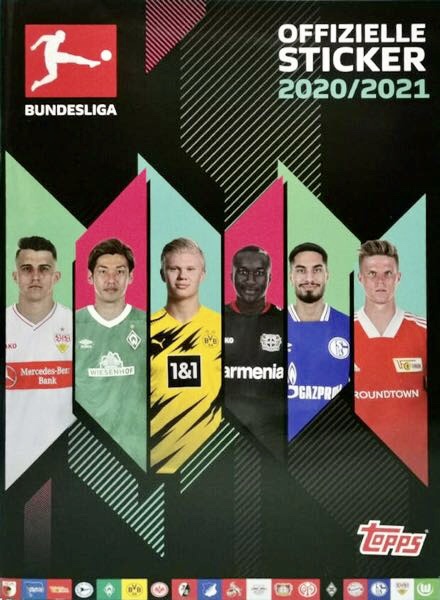 Colección Bundesliga Offizielle Sticker Kollektion 20-21 de TOPPS en ACABARAMOS.COM