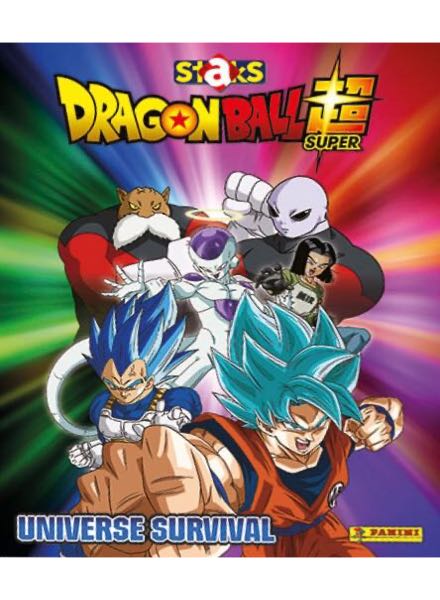 Colección Dragon Ball Super Universe Survival. Stacks de Panini en ACABARAMOS.COM