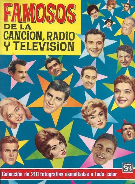 Colección Famosos de la canción, radio y televisión de Bruguera en ACABARAMOS.COM