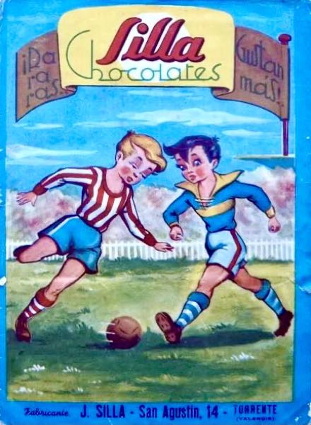 Colección Album Futbol Chocolates Silla de Bruguera en ACABARAMOS.COM