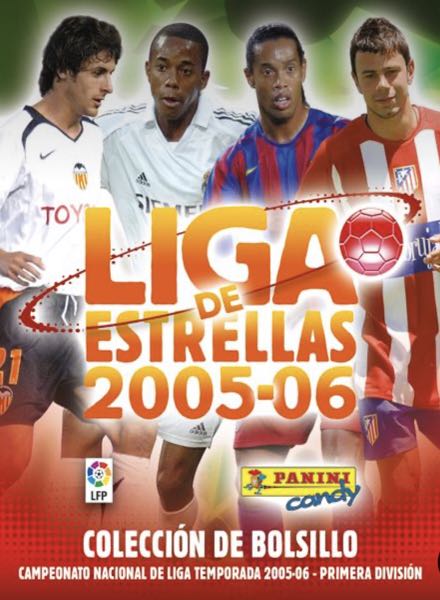 Colección Liga de Estrellas 2005-06 de Panini en ACABARAMOS.COM