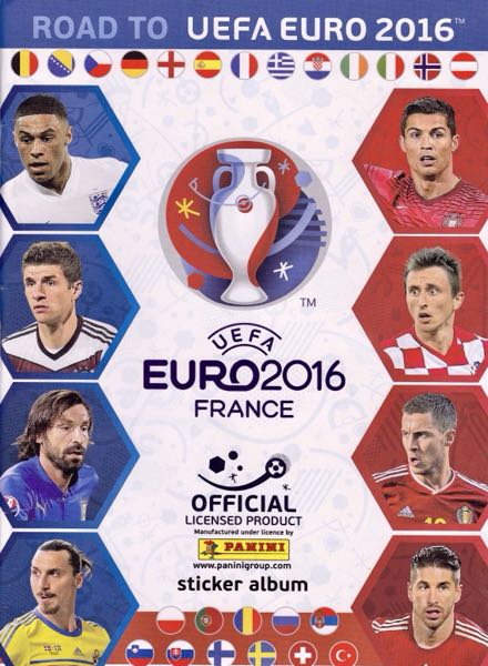 Colección Road to UEFA Euro 2016 de Panini en ACABARAMOS.COM