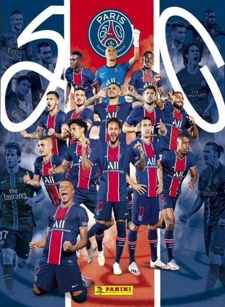 Colección Paris Saint-Germain 50 ans de Panini en ACABARAMOS.COM