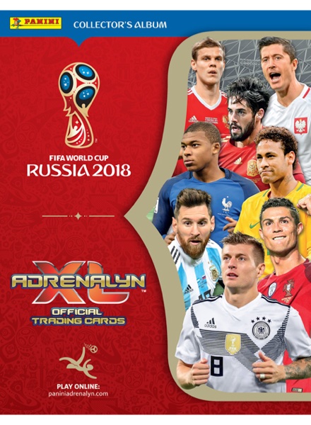 Colección FIFA World Cup Russia 2018. Adrenalyn XL de Panini en ACABARAMOS.COM