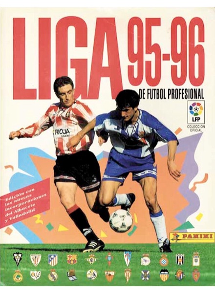 Colección Liga 95-96 de Panini en ACABARAMOS.COM