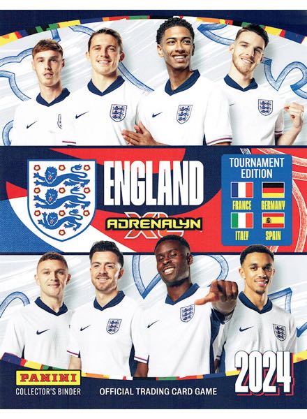 Colección England Tournament Edition 2024. Adrenalyn XL de Panini en ACABARAMOS.COM
