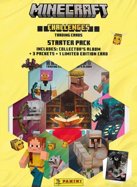 Colección Minecraft Challenges de Panini en ACABARAMOS.COM