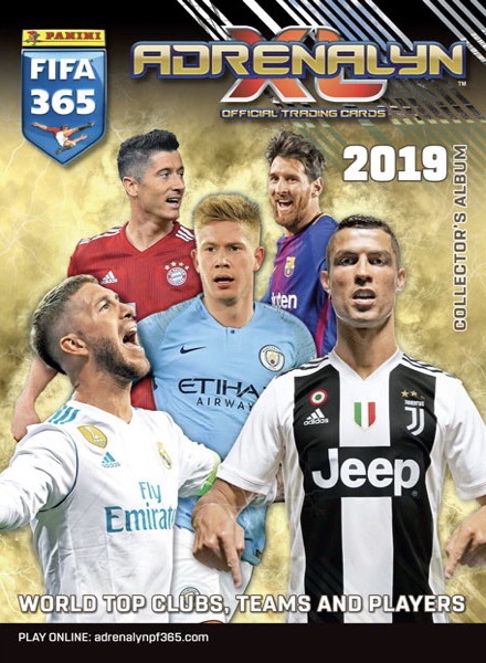 Colección FIFA 365 2019 Adrenalyn XL de Panini en ACABARAMOS.COM