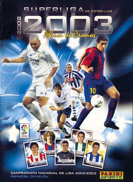 Colección Superliga de Estrellas 2002-2003 de Panini en ACABARAMOS.COM