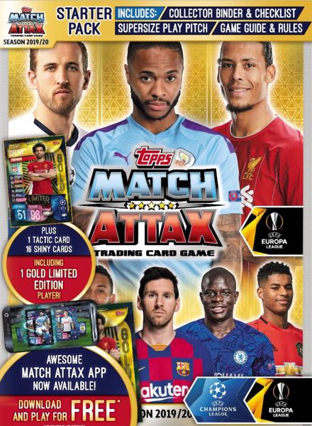 Colección UEFA Champions League 2019-20. Match Attax. UK de TOPPS en ACABARAMOS.COM