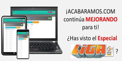 La colección LIGA ESTE 2019-20 en ACABARAMOS.COM